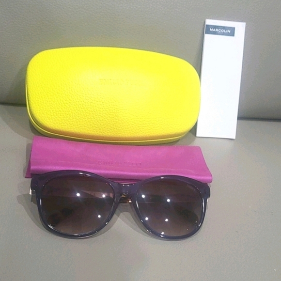 New Women's Emilio Pucci  Sunglasses  Case & case - Picture 6 of 6